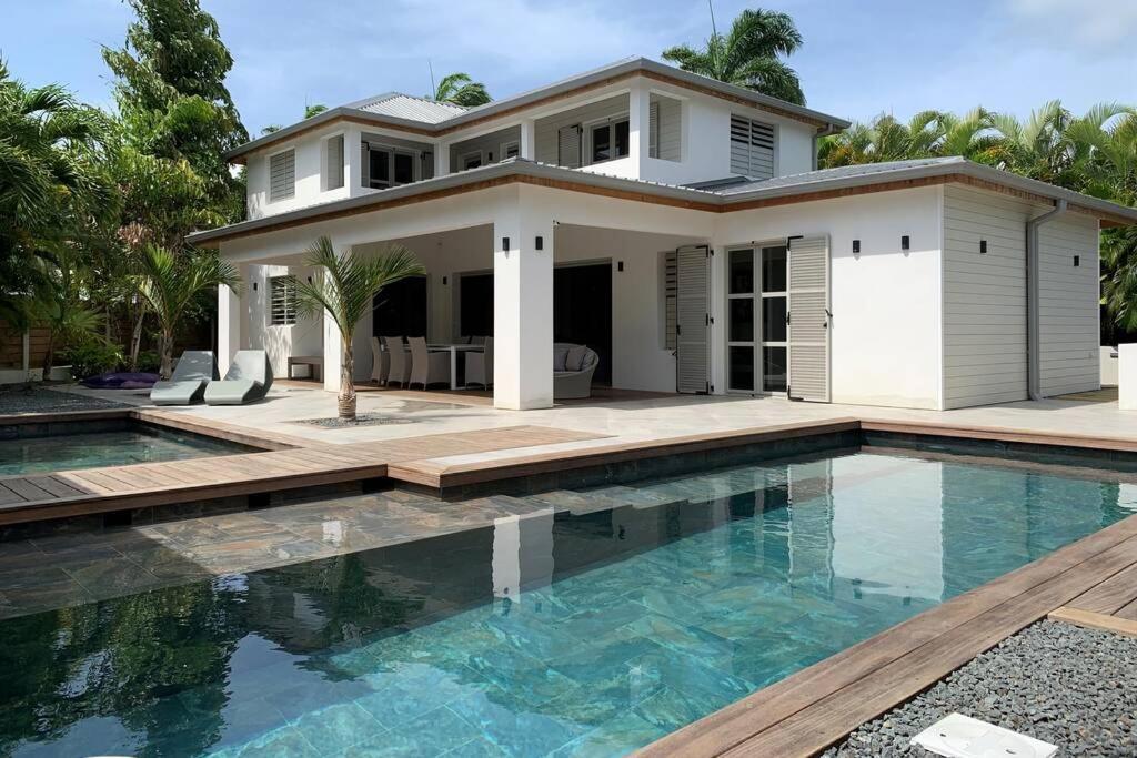Villa Manzana : Neuve 4Ch 4Sdb 2 Piscines - Luxe 圣弗朗索瓦 外观 照片