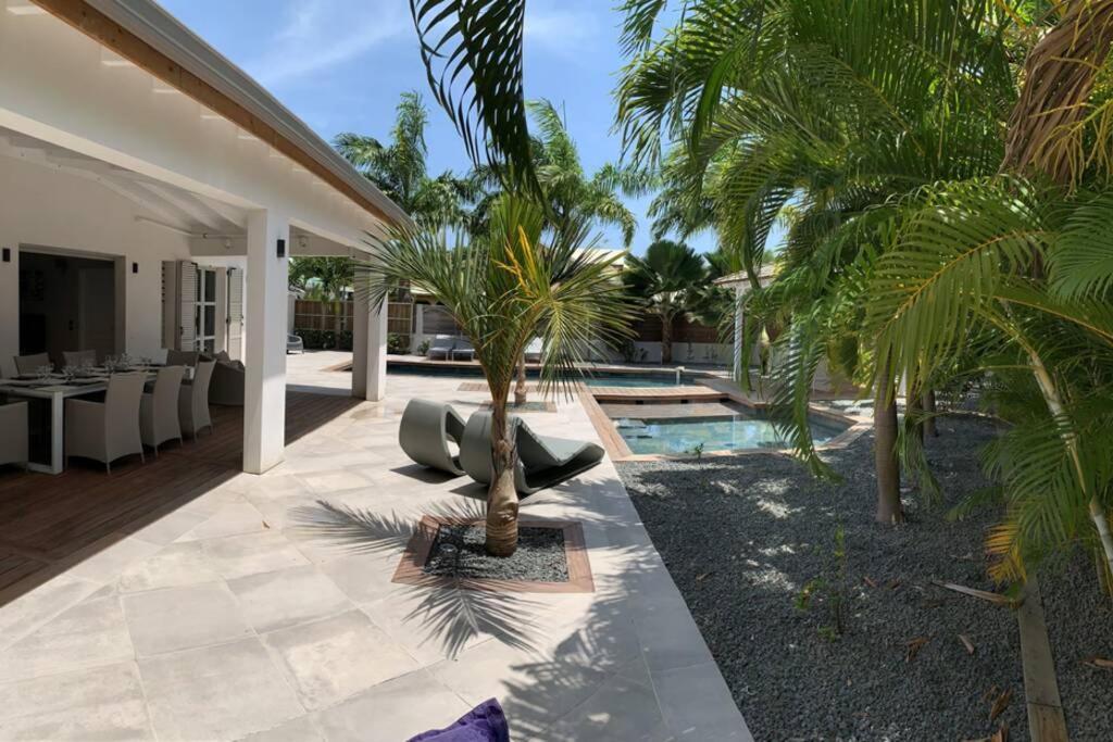 Villa Manzana : Neuve 4Ch 4Sdb 2 Piscines - Luxe 圣弗朗索瓦 外观 照片