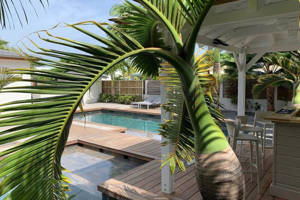 Villa Manzana : Neuve 4Ch 4Sdb 2 Piscines - Luxe 圣弗朗索瓦 外观 照片