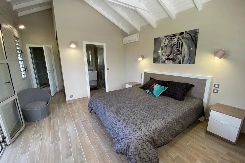 Villa Manzana : Neuve 4Ch 4Sdb 2 Piscines - Luxe 圣弗朗索瓦 外观 照片