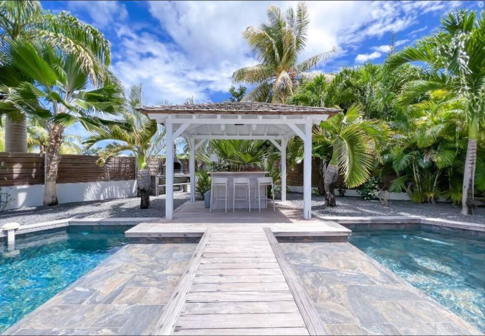 Villa Manzana : Neuve 4Ch 4Sdb 2 Piscines - Luxe 圣弗朗索瓦 外观 照片