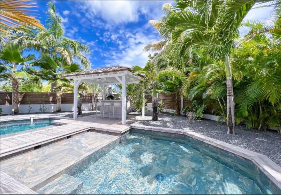 Villa Manzana : Neuve 4Ch 4Sdb 2 Piscines - Luxe 圣弗朗索瓦 外观 照片