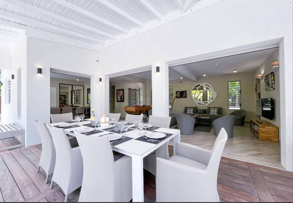 Villa Manzana : Neuve 4Ch 4Sdb 2 Piscines - Luxe 圣弗朗索瓦 外观 照片